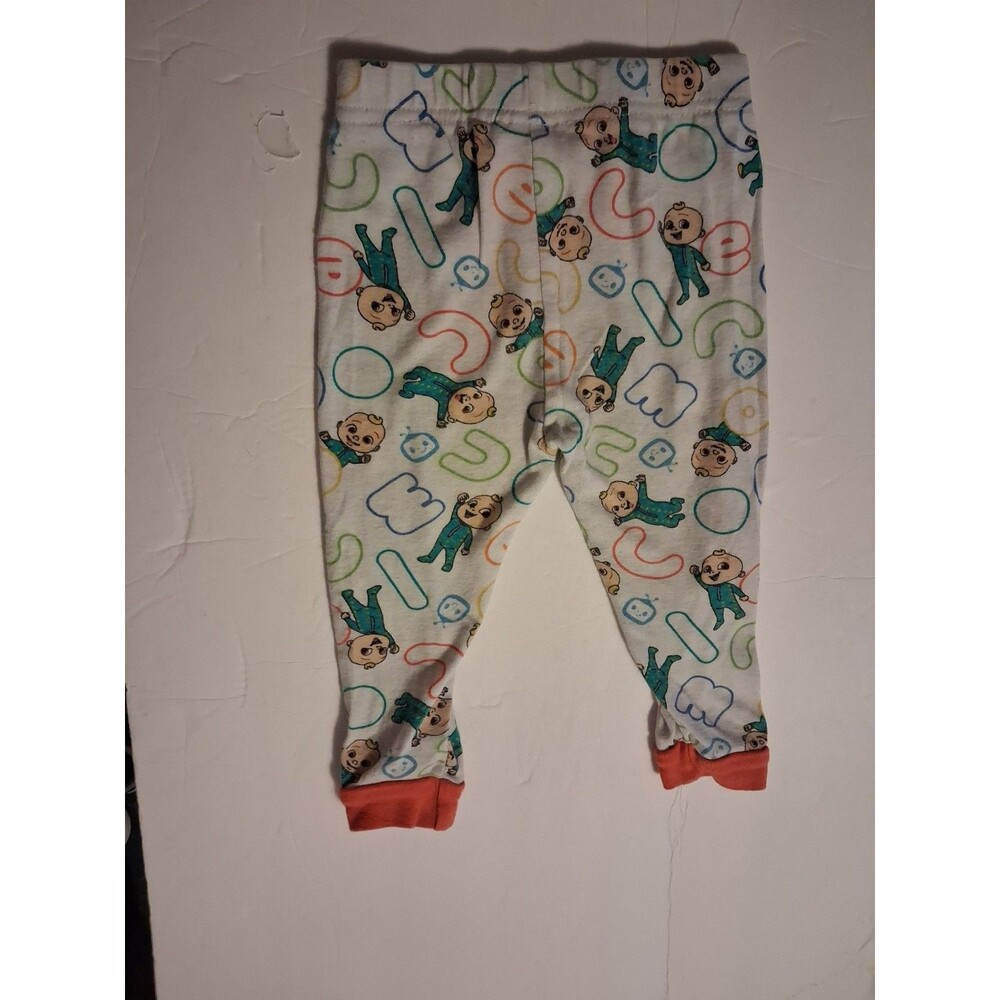 Cocomelon Baby Pants 18 Months White JJ Character Cotton Sleep Lounge